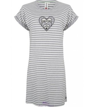 Rebelle Girls "Amazing Hearts" nightdress with stripes