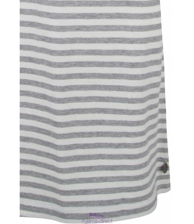 "Amazing Hearts" nightdress with stripes