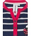stripey pyjama set "best ladybird friends"