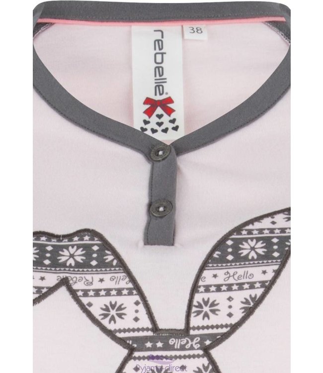 pyjama met korte mouwen "tassle tail bunny"