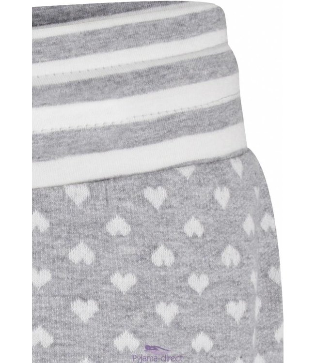 "Amazing Hearts" stripey shorty set