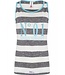 sleeveless striped vest "No 01"
