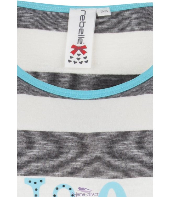 sleeveless striped vest "No 01"