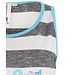 sleeveless striped vest "No 01"