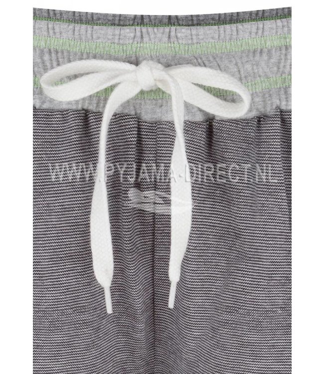 Pretty Amazing Flowers short sleeved grey & pink shorty set