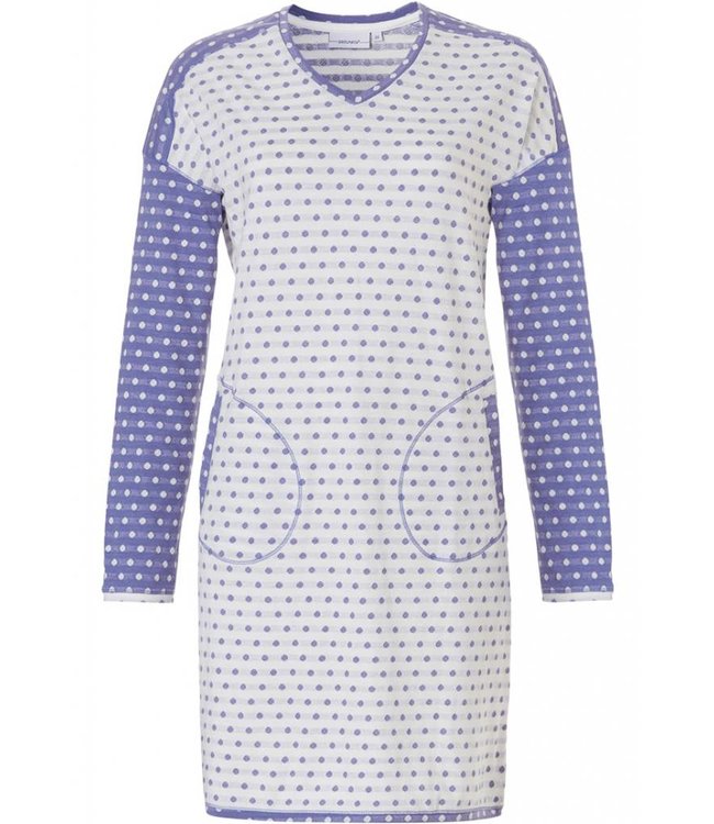 long sleeve nightdress 'mad about dots'