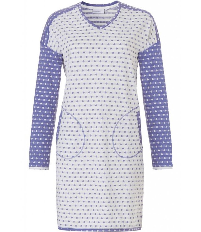 Pastunette long sleeve nightdress  'mad about dots'