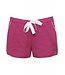 'Joyce' roze shorty set met witte top met knoopjes