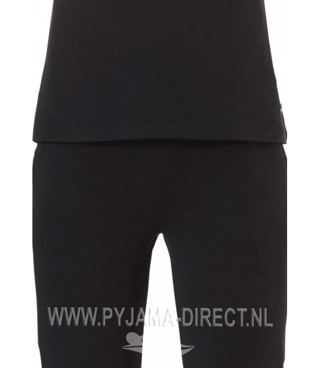 pyjama met korte mouwen 'luxury in monochrome'