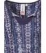 long sleeve modal nightdress 'floral pink paradise' with tassels