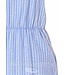 off the shoulder (beach style) cotton (night)dress 'seaside stripes'