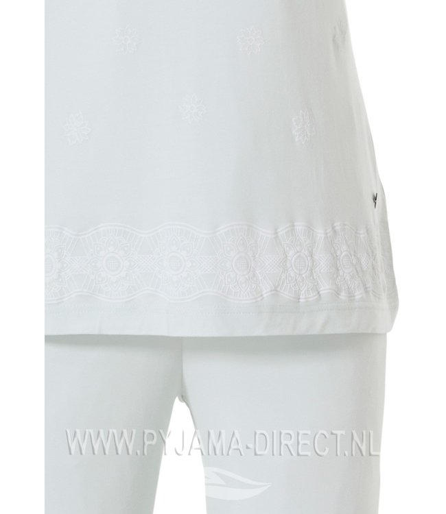 bamboe damespyjama met korte mouwen 'pure delicate elegance'
