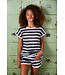 trendy stripey shorty set  'ЯB - RELAX IN STYLE diamanté'