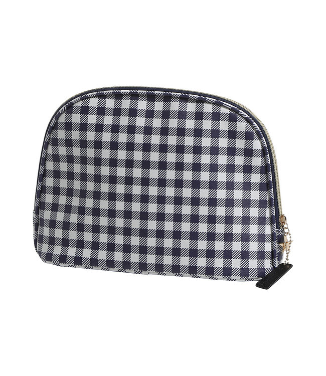 Pastunette Deluxe medium luxury toiletries/make-up bag 'gingham checks'