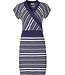 Pastunette Beach short sleeve beach dress 'coded lines'