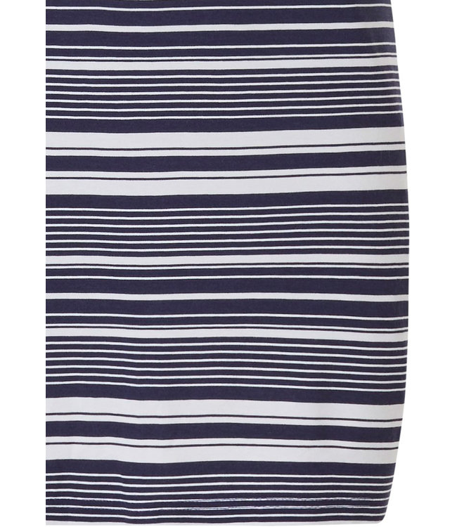 short sleeve beach dress 'coded lines'