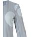 luxe dames homewear-nachthemd met 3/4e mouw '60's circles on elegant stripes'