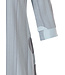 luxe dames homewear-nachthemd met 3/4e mouw '60's circles on elegant stripes'