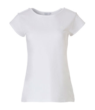 Pastunette Mix & Match ladies white short sleeve top