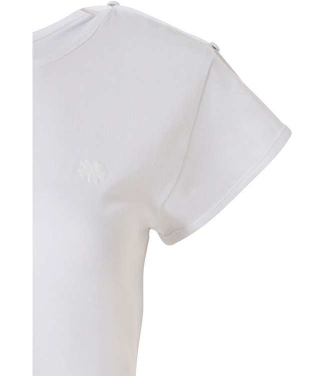 Mix & Match ladies white short sleeve top