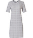 Pastunette Deluxe ladies short sleeve night & homewear dress 'checkered blocks of style'