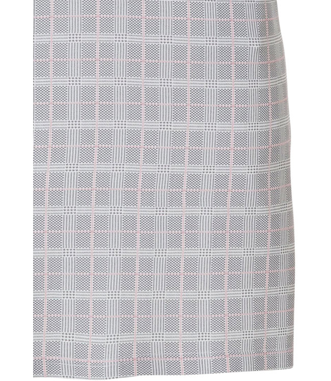 ladies short sleeve night & homewear dress 'checkered blocks of style'