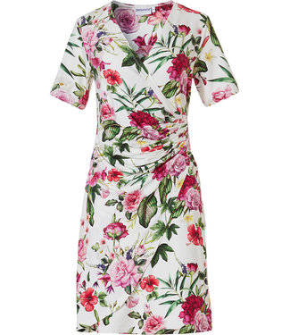 Pastunette Beach Premium Collection short sleeve beach dress 'beautiful Summer flowers'