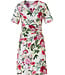 Pastunette Beach Premium Collection short sleeve beach dress 'beautiful Summer flowers'