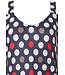 open shoulder beach dress with straps 'fashion & flowers'