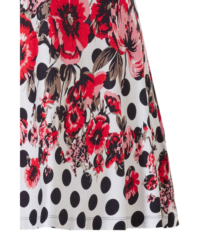 open shoulder beach dress with straps 'fashion & flowers'