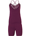 ladies luxury short set with 'cross style' straps 'beauty in lace'