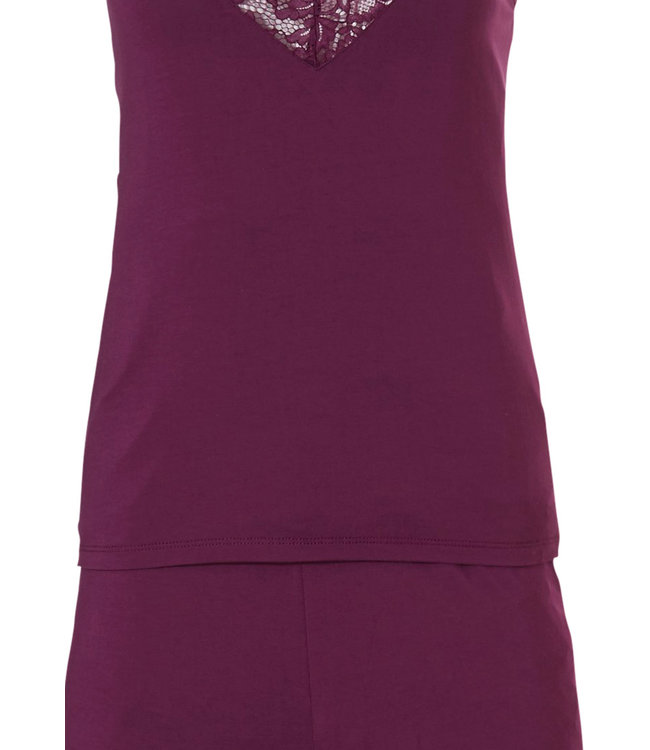 luxury dames shorty set met gekruiste schouderbandjes 'beauty in lace'