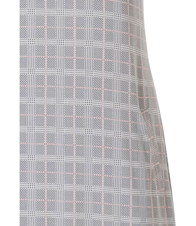 mouwloos dames nachthemd-homedress 'checkered blocks of style'