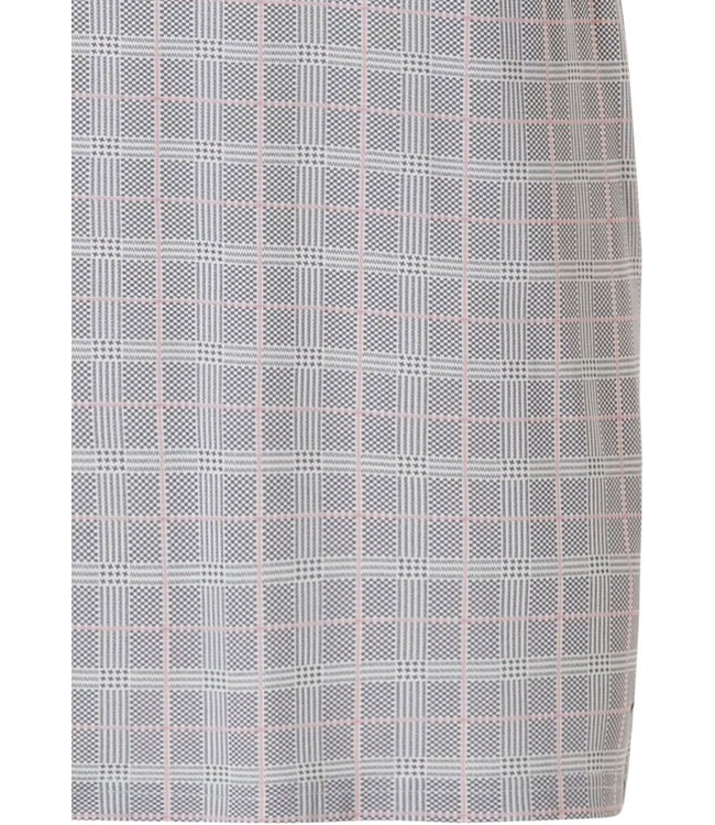 'checkered blocks of style' ladies night & homewear sleeveless dress