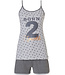 ladies shorty set with spaghetti top 'BORN 2 Sparkle'