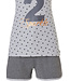 ladies shorty set with spaghetti top 'BORN 2 Sparkle'