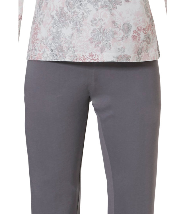 ladies long sleeve pyjama set 'vintage floral'