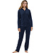 luxury velvet homesuit 'navy velvet lines'
