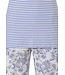 organic cotton short sleeve stripey pyjama set 'stripes & paisley dreams'