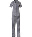 Pastunette Deluxe short sleeve satin soft full button pyjama 'deeply dotty'