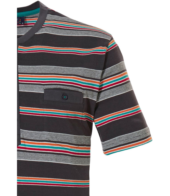 heren shortama 'multi stripes'