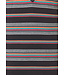 'multi stripes' mens cotton shorty set