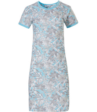 Pastunette short sleeve cotton nightdress 'floral dream garden'