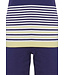 ladies short sleeve pyjama set 'horizontal eden stripes'