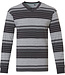 Pastunette for Men Mix & Match stripey long sleeve cotton pyjama top