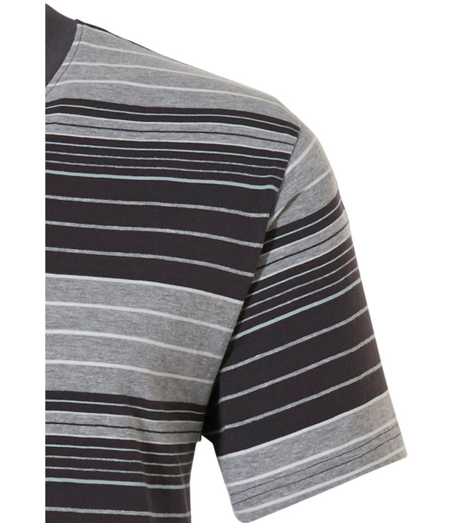 Mix & Match stripey cotton pyjama top