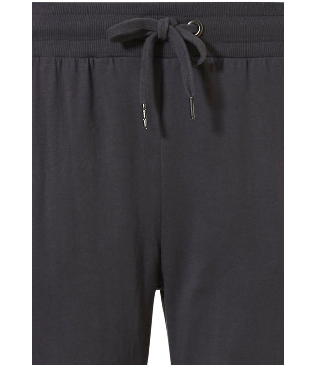 donkergrijze, lange pyjama broek