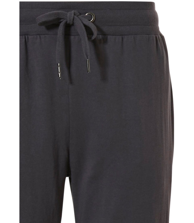 donkergrijze, lange pyjama broek