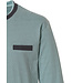 Mix & Match long sleeve, light green mens cotton top with 4 buttons