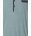 Mix & Match long sleeve, light green mens cotton top with 4 buttons